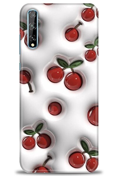 Rulet Aksesuar غطاء متوافق مع هاتف هواوي بي سمارت اس اتش دي مطبوع - غطاء سيلي...