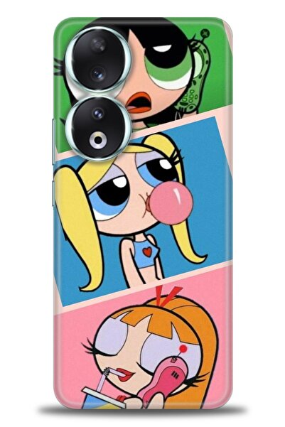 Rulet Aksesuar غطاء متوافق مع هاتف هواوي هونر مطبوع HD - غطاء سيليكون مصمم - 125