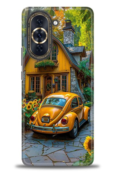 Rulet Aksesuar Huawei Nova 10 Pro Uyumlu Kılıf HD Baskılı Kapak - Tasarım Sil...