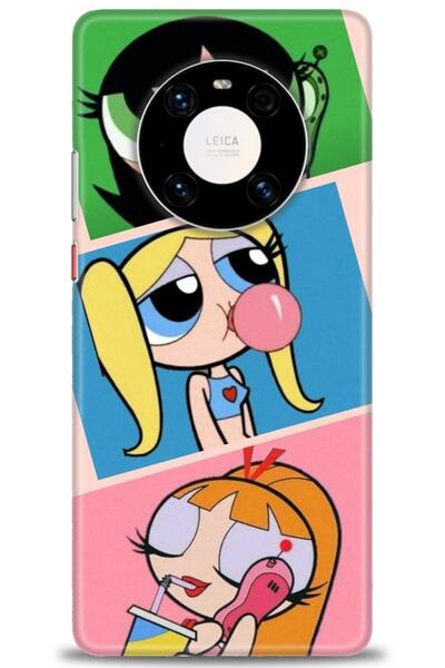 Rulet Aksesuar غطاء متوافق مع هاتف هواوي ميت 40 برو HD مطبوع - غطاء سيليكون م...