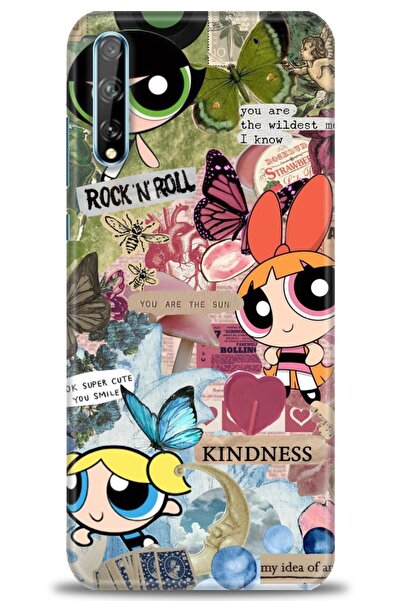 Rulet Aksesuar غطاء متوافق مع هاتف هواوي بي سمارت اس HD مطبوع - غطاء سيليكون ...