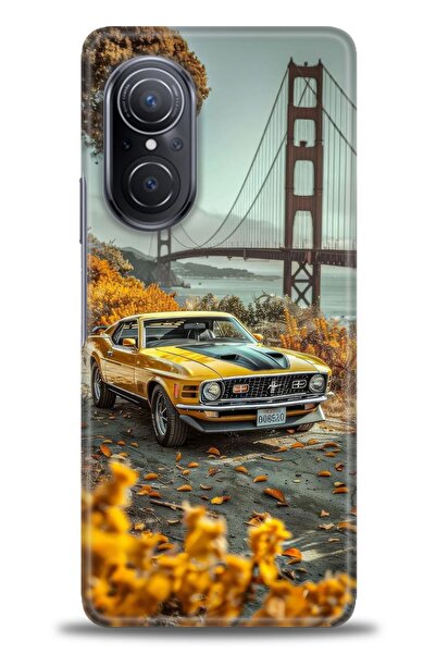 Rulet Aksesuar غطاء متوافق مع هاتف هواوي نوفا 9 SE HD مطبوع - غطاء سيليكون مص...