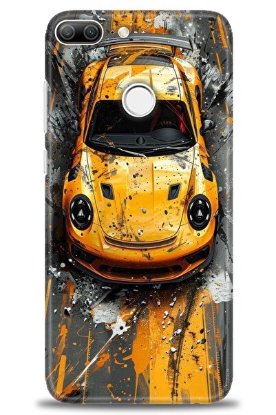 Rulet Aksesuar غطاء متوافق مع هاتف هواوي هونر 9 لايت HD مطبوع - غطاء سيليكون ...