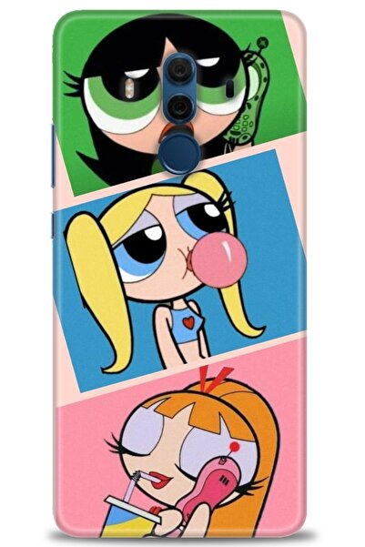 Rulet Aksesuar غطاء متوافق مع هاتف هواوي ميت 10 برو HD مطبوع - غطاء سيليكون م...