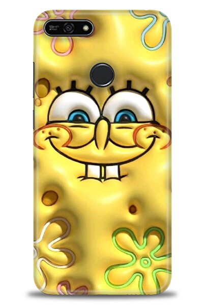 Rulet Aksesuar غطاء متوافق مع هاتف هواوي هونر 7A HD مطبوع - غطاء سيليكون مصمم...