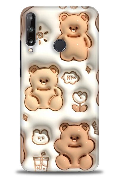 Rulet Aksesuar Huawei P40 Lite E Uyumlu Kılıf HD Baskılı Kapak - Tasarım Sili...