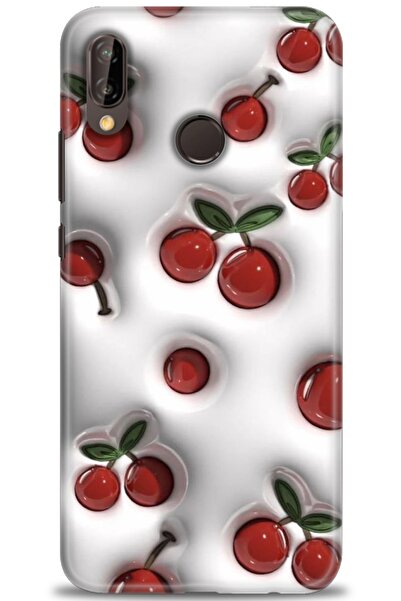 kılıfevreni Huawei P20 Lite Uyumlu Kılıf HD Baskılı Kapak - Tasarım Silikon K...