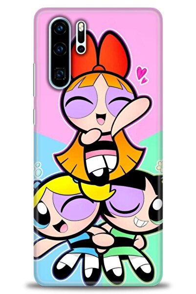 Rulet Aksesuar غطاء متوافق مع هاتف هواوي P30 Pro HD مطبوع - غطاء سيليكون بتصم...