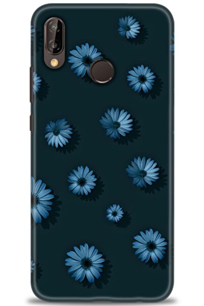 Rulet Aksesuar غطاء متوافق مع هاتف هواوي P20 لايت HD مطبوع - غطاء سيليكون مصم...