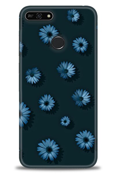 Rulet Aksesuar غطاء متوافق مع هاتف هواوي هونر 7A HD مطبوع - غطاء سيليكون بتصم...