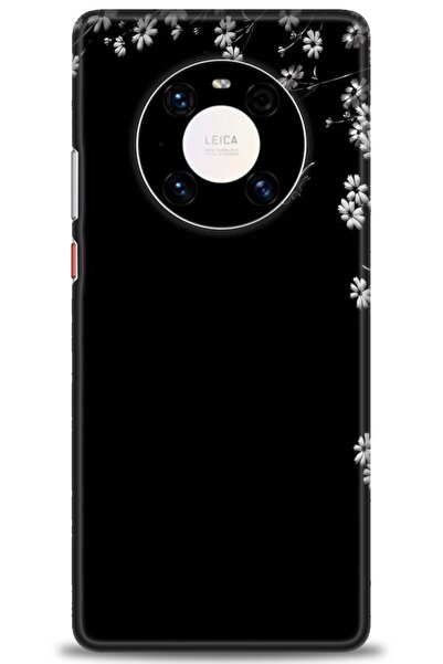 Rulet Aksesuar غطاء متوافق مع هاتف هواوي ميت 40 برو HD مطبوع - غطاء سيليكون م...