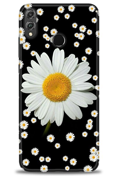 Rulet Aksesuar غطاء متوافق مع هاتف هواوي هونر 8X HD مطبوع - غطاء سيليكون مصمم...