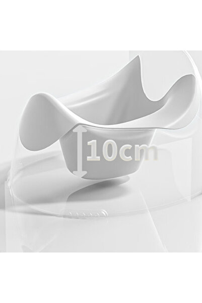 LITTLE ANGEL - Baby Potty Training Seat With Backrest - White