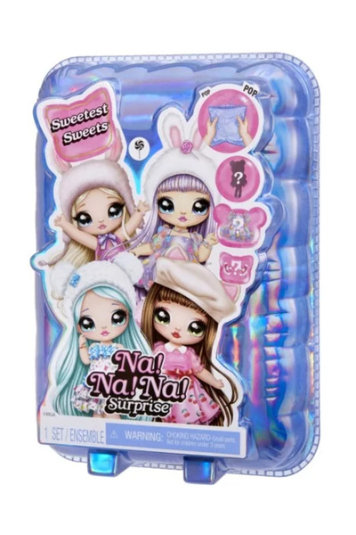 MGA NIE! NIE! NIE! Prekvapenie Najsladšie sladkosti Bábika Bailey Bunny