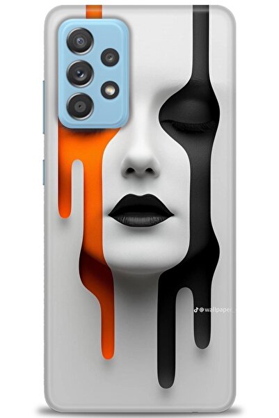 kılıfevreni غطاء متوافق مع هاتف سامسونج جالاكسي A72 A+ Plus HD مطبوع - غطاء س...