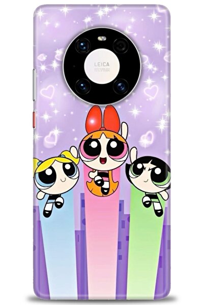 Rulet Aksesuar غطاء متوافق مع هاتف هواوي ميت 40 برو HD مطبوع - غطاء سيليكون ب...