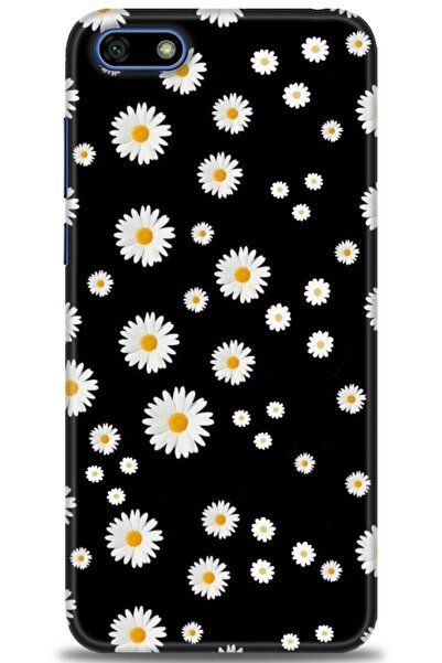 Rulet Aksesuar غطاء متوافق مع هاتف هواوي Y5 2018 HD مطبوع - غطاء سيليكون مصمم...