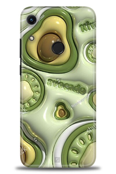 Rulet Aksesuar غطاء متوافق مع هاتف هواوي هونر 8A HD مطبوع - غطاء سيليكون مصمم...