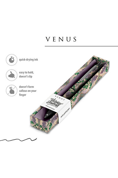 Victoria's Journals قلم حبر جاف فينوس 0.7 مم أزرق اللون 2193