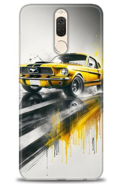 Rulet Aksesuar غطاء متوافق مع هاتف هواوي ميت 10 لايت HD مطبوع - غطاء سيليكون ...