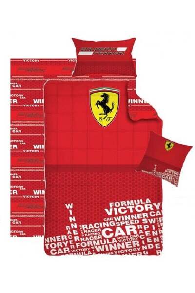 Ferrari -011 Original Quilt 3 Pieces Single