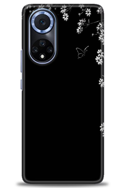 Rulet Aksesuar غطاء متوافق مع هاتف هواوي هونر مطبوع HD 50 + واقي شاشة سيراميك...