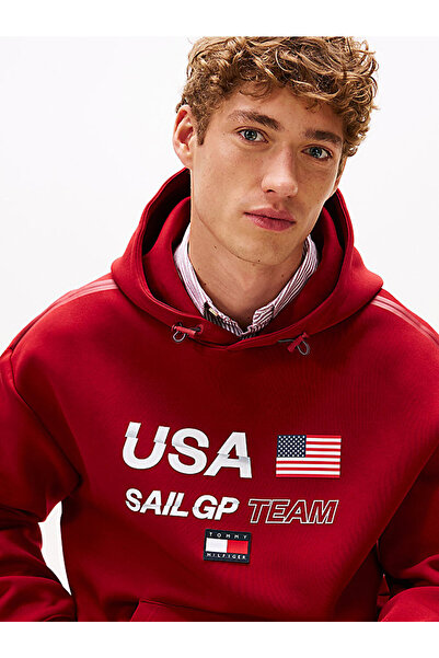 Tommy Hilfiger erkek sail gp hoodie