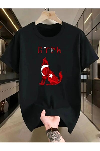 İnazuma Outdoors Unisex Oversize Βαμβακερό T-shirt με στάμπα και κοντό μανίκι...