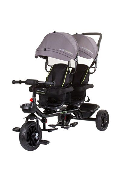 Chipolino Hip Hop Twins Tricycle - Graphite