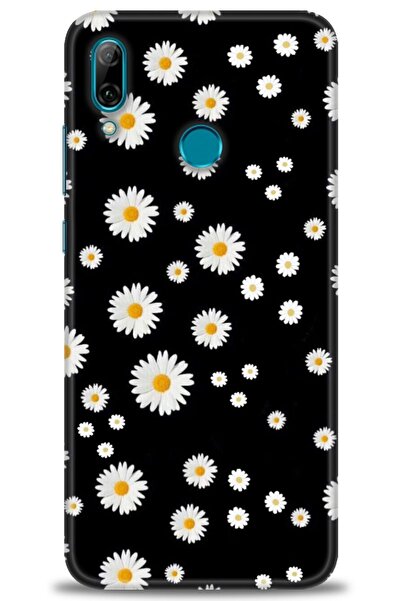 Rulet Aksesuar حافظة متوافقة مع هاتف هواوي بي سمارت 2019 HD مطبوع + واقي شاشة...