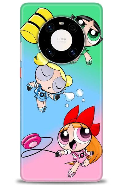 Rulet Aksesuar غطاء متوافق مع هاتف هواوي ميت 40 برو HD مطبوع - غطاء سيليكون م...