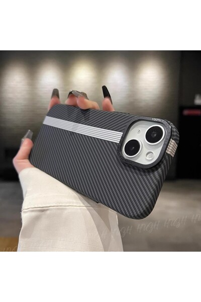 aheaks CARVON Premium Karbon Fiber iPhone 16 Pro Max Kılıf – Ultra İnce & Ult...