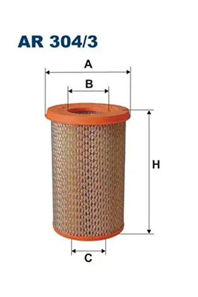 Filtron فلتر هواء AR3043 165469S000 165469S001 16546VK500