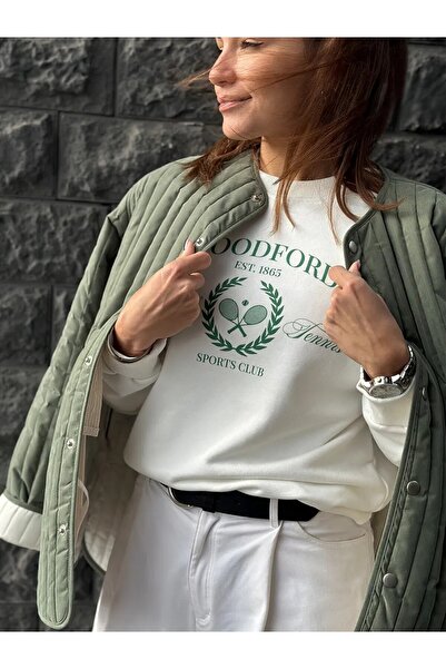 Jose Clothing Φούτερ JC Limited Edition oversized με μακρυμάνικο κοψίμα με τύπωμα