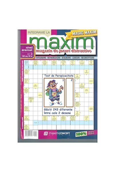 Maxim Grup Integrame la Maxim Magic 9 - nivel avansat