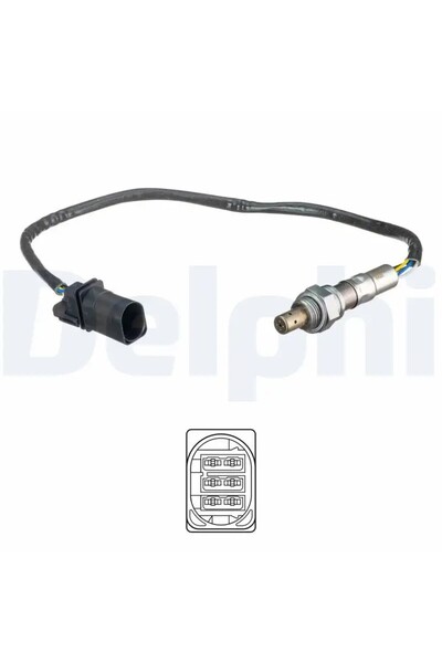 DELPHİ ES2113212B1 Oksijen Sensoru 036906262T