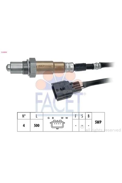 FACET 108094 Oksijen Sensoru 2269000Q1D 226A47260R A4155420100