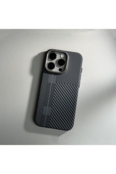aheaks CARVON Premium Karbon Fiber iPhone 16 Pro Max Kılıf – Ultra İnce & Ultra Hafif Seri