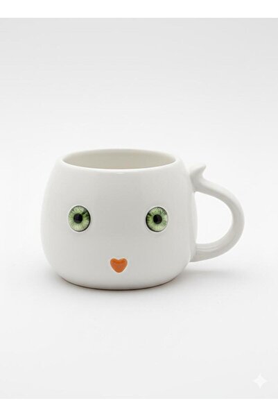 XTRIKE ME Porcelain Cat Mug Cup 7.5*13 cm