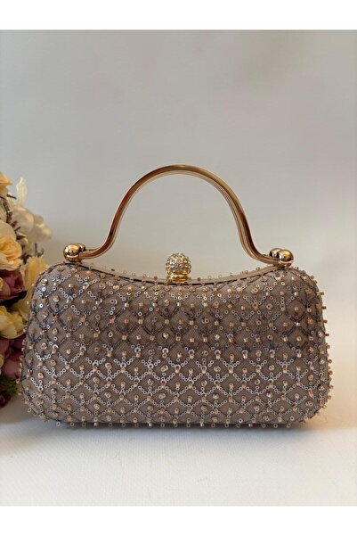 Ceylan Abiye Çanta & Boncuklu ve Pullu Abiye Çanta