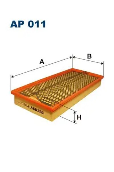 Filtron فلتر هواء AP011 25062203 5022743 890X9601DA متوافق