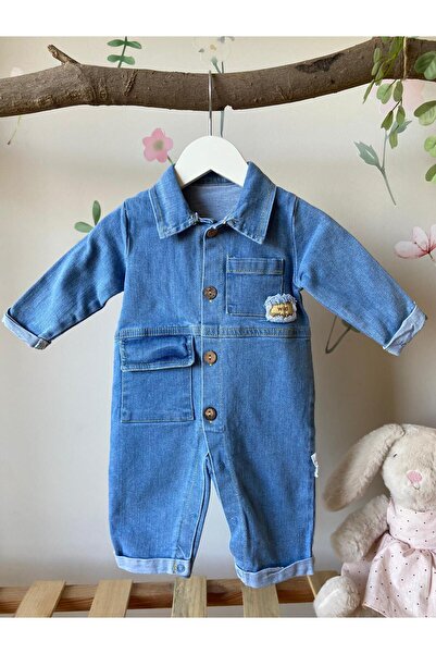 Butik Erkek Bebek Kot Tulum