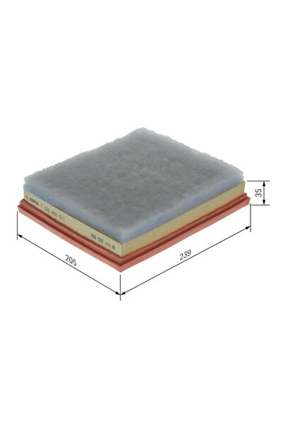 Bosch F026400511 Air Filter 3639671 9802348680 Su001A3798