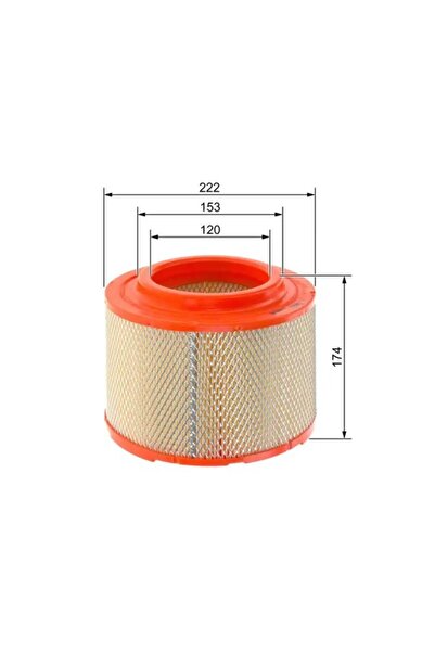 Bosch 09864B0013 Air Filter 1449296 178010C010 178010C01000
