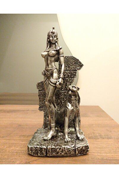 Antioch Art And Design Tasarım Mısır Kraliçesi Kleopatra Biblo 25 Cm Cleopatr...