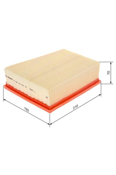 Bosch F026400489 Air Filter 165006427R 165007121R 1654600Q4G