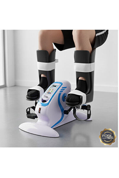 FOSILAVM Evde Rehabilitasyon İçin Mini Egzersiz Bisikleti – Ayarlanabilir Dir...