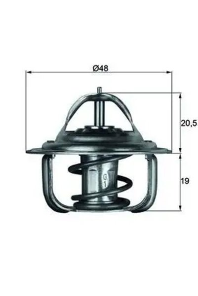 MAHLE TX192D Termostat 03038094 036121113 036121113A