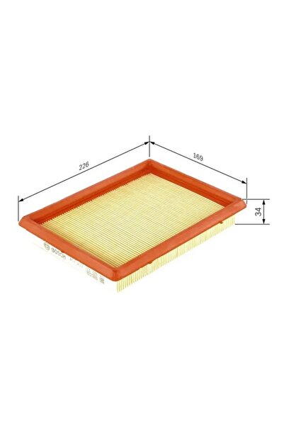 Bosch 1457433274 Air Filter 1654617B00 165461Hc2A 1654630P00