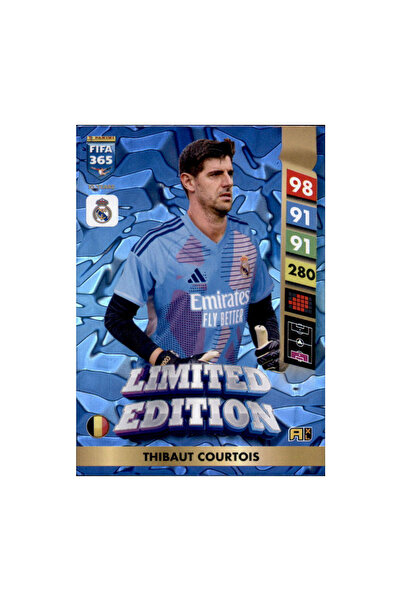 hediyecik بطاقة بانيني فيفا 365 أدرينالين إكس إل 2025 إصدار محدود - ثيبوت كورتوا